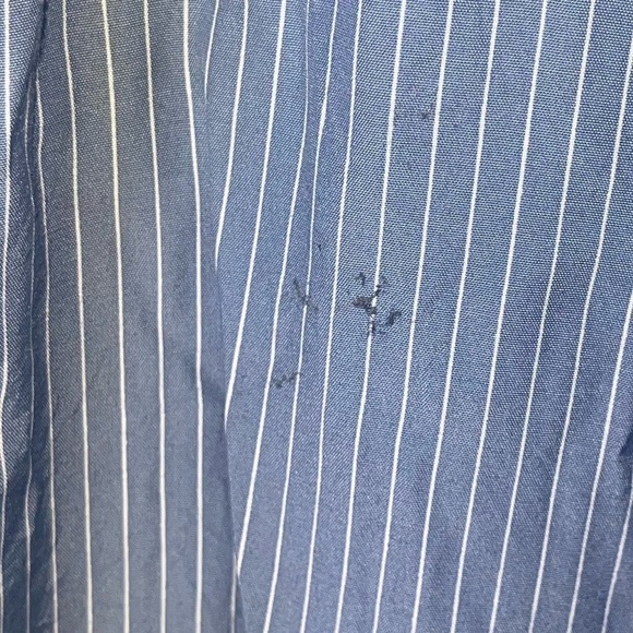 FAITHFULL THE BRAND x REVOLVE Blue White Stripe Blue Blanc Midi Dress Size 4/S - Picture 11 of 14